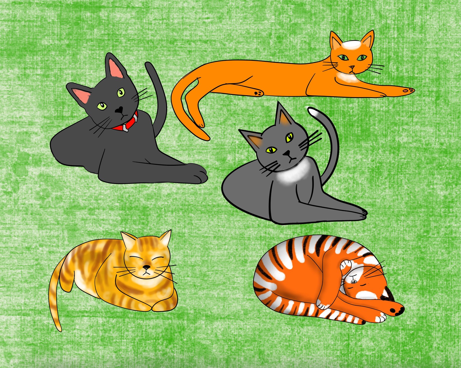 Cats, mice and a rabbit and a squirrel! - image 1 - student project