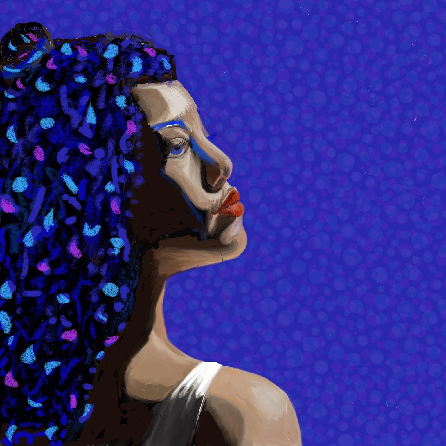 Colorful portraits - image 8 - student project