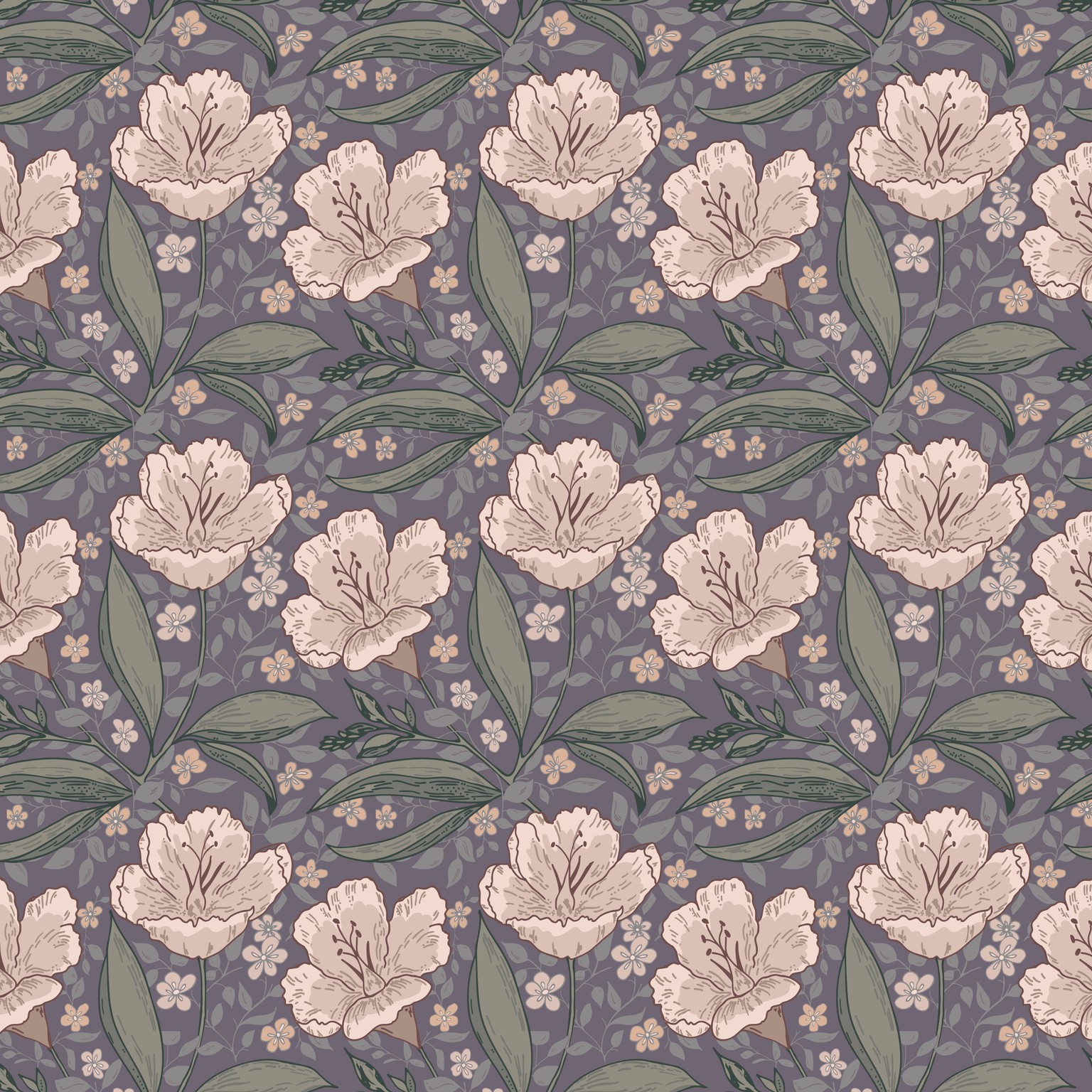 Arts and Crafts Trailing Pattern - image 1 - student project