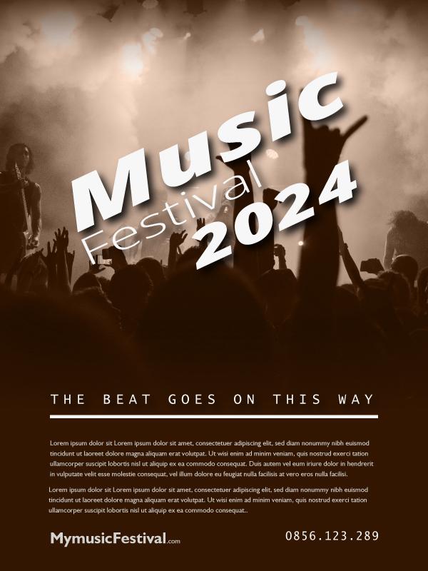 Music festival - image 1 - student project