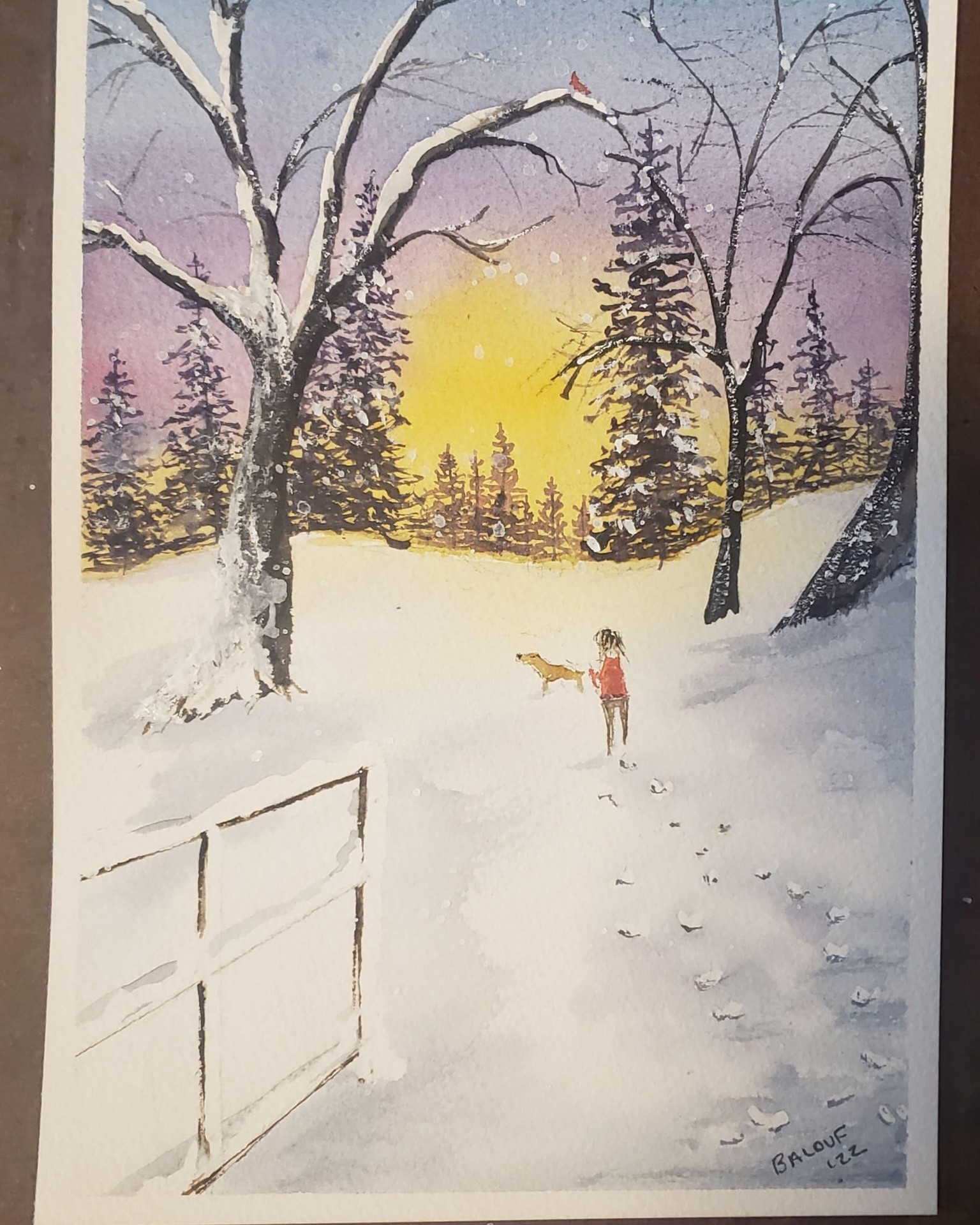 Painting Winter - image 1 - student project