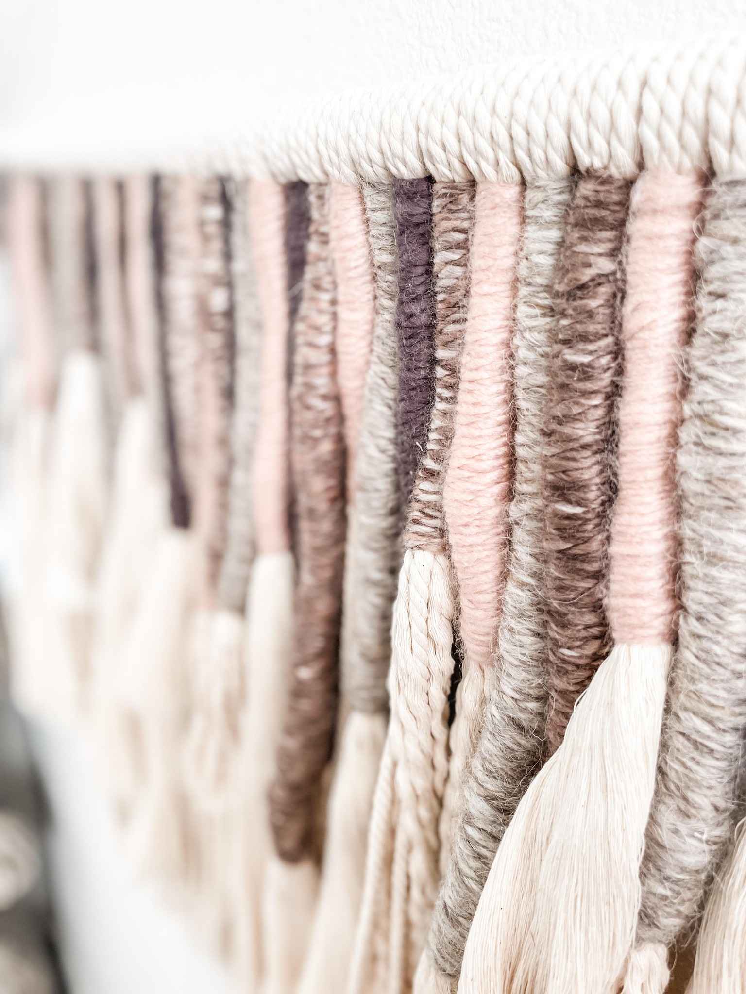 Modern Tassel Wall Hanging - image 3 - student project