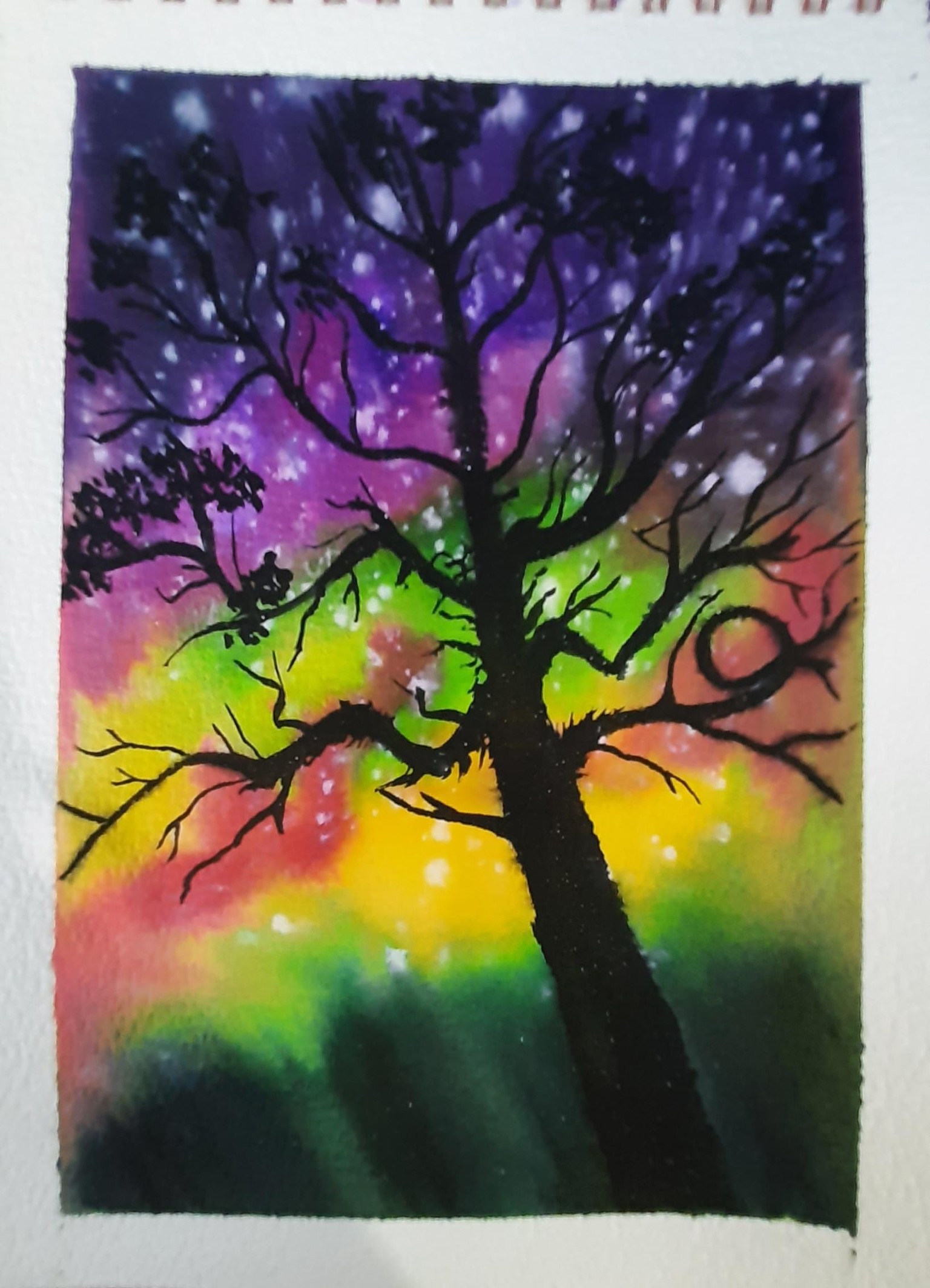 15 days of experesive watercolour skies:week 2 - image 3 - student project