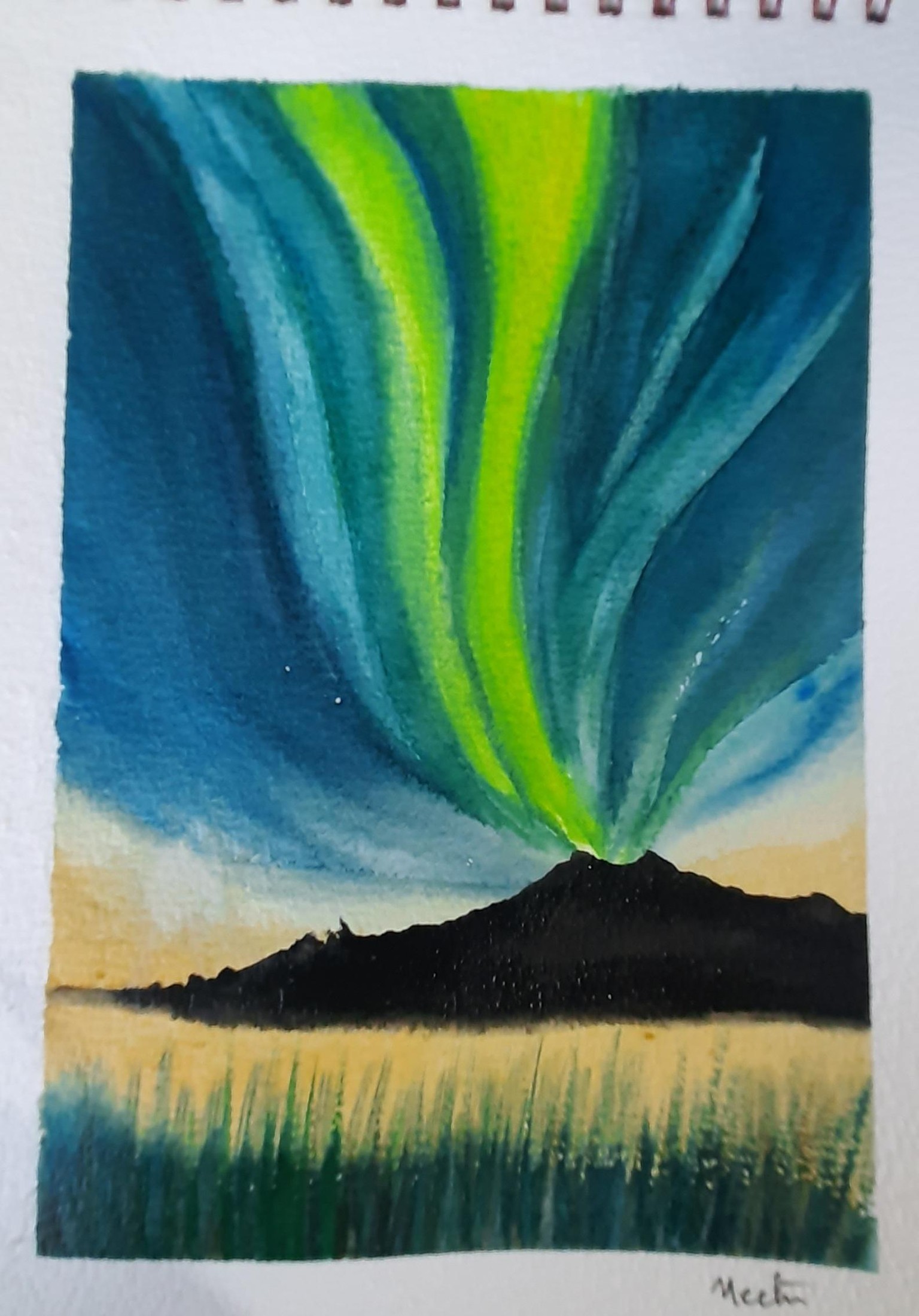 15 days of experesive watercolour skies:week 2 - image 5 - student project