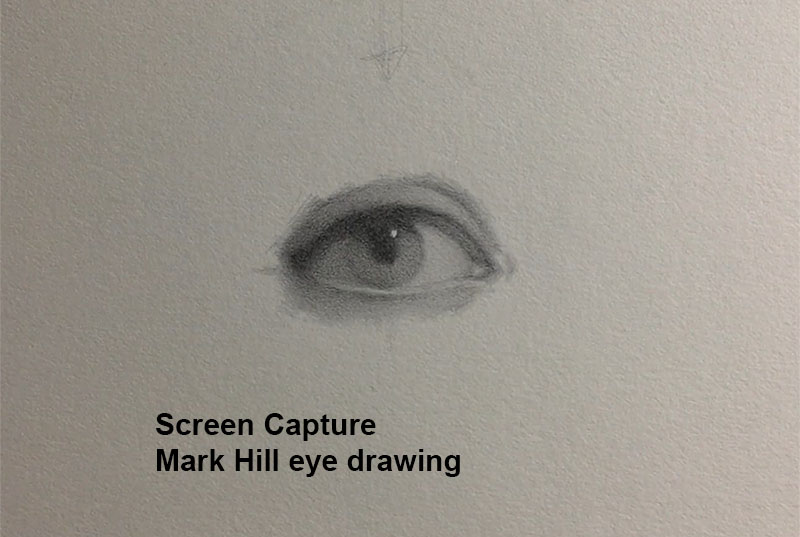 Drawing Eye Practice from Mark Hill Class - image 3 - student project