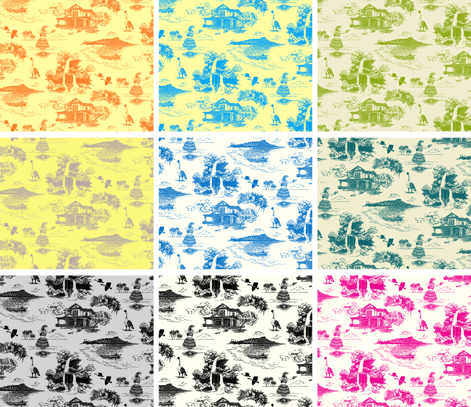Toile de Waikiki - image 4 - student project