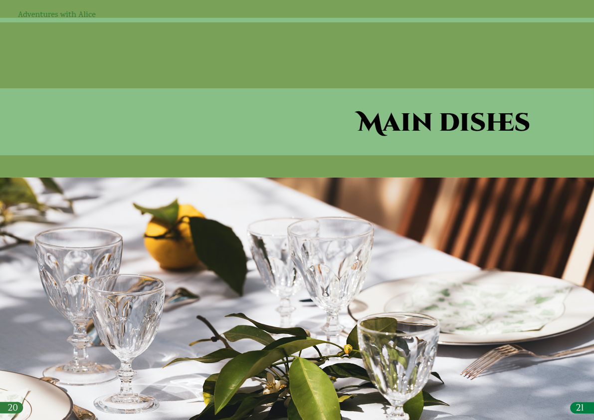 Cookbook design - image 4 - student project