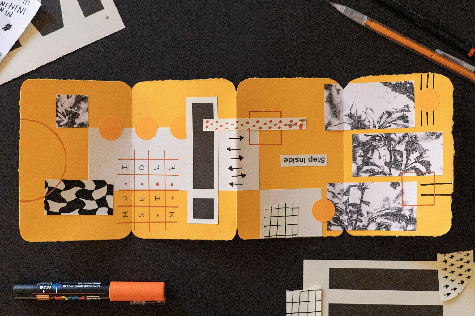 Accordion Collage Book - image 1 - student project