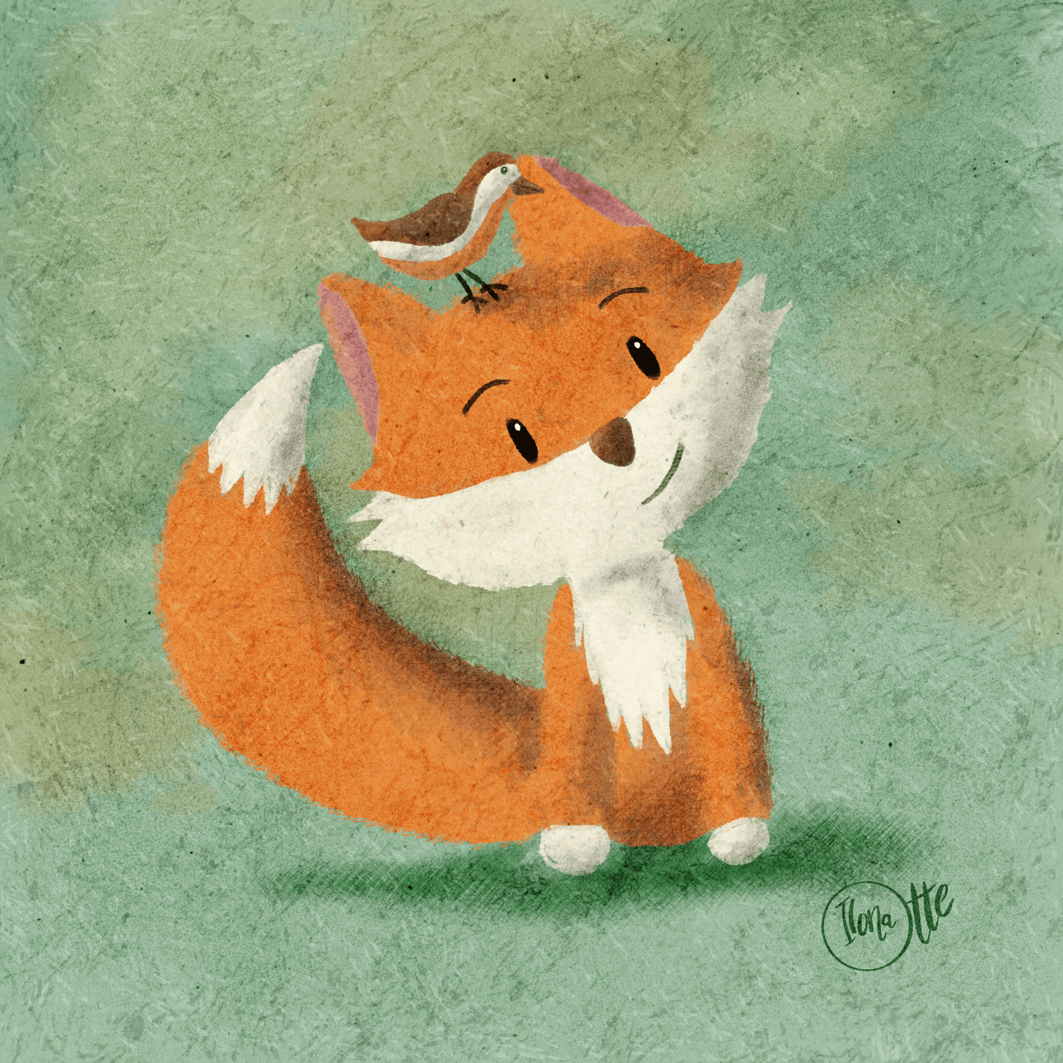 Foxy and Robin with texture - image 1 - student project