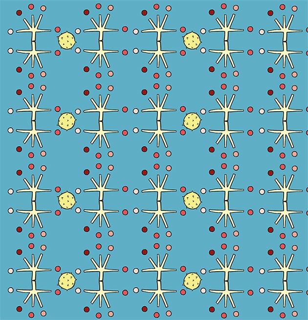 From drawn pattern to Illustrator pattern - image 11 - student project