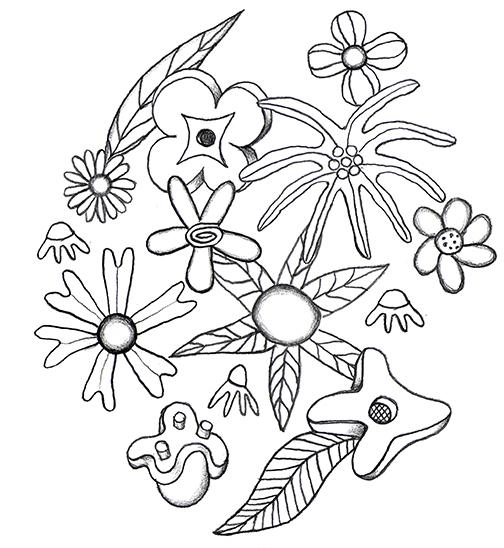 From drawn pattern to Illustrator pattern - image 9 - student project
