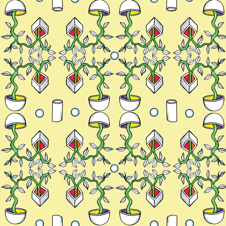 From drawn pattern to Illustrator pattern - image 12 - student project