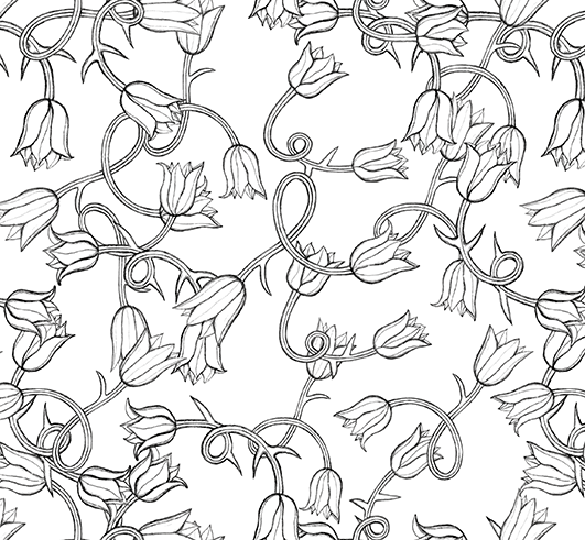 From drawn pattern to Illustrator pattern - image 6 - student project