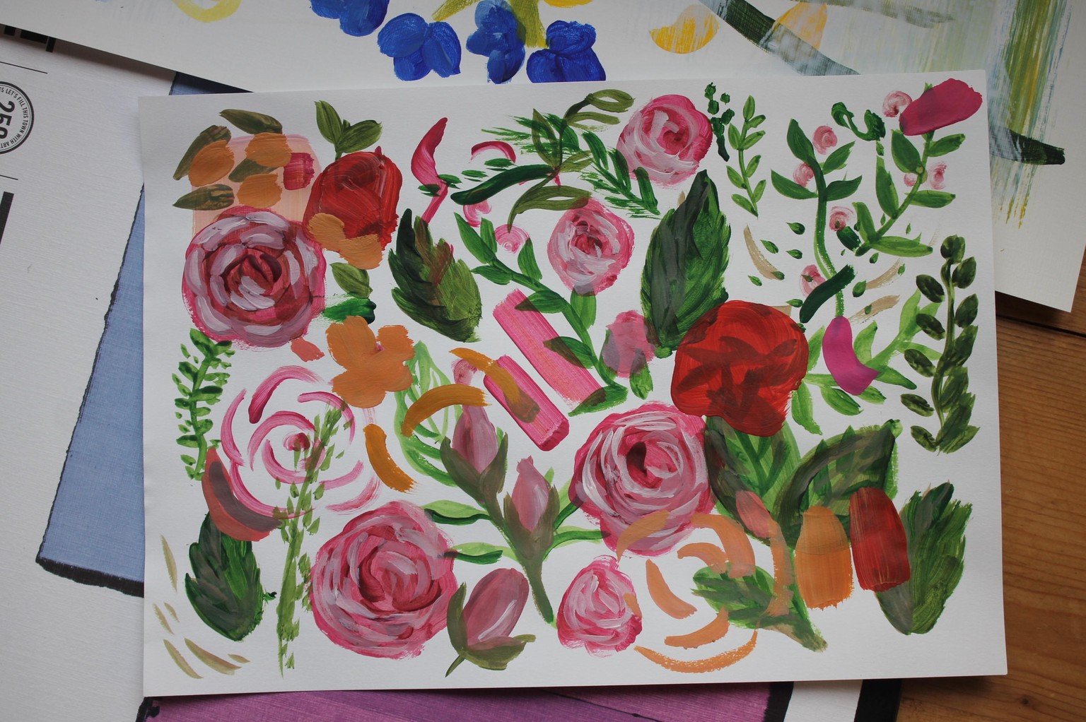 Golden roses and a bouquet - image 5 - student project