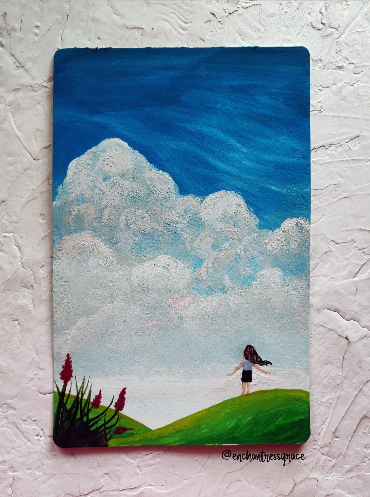 Gouache Landscape - image 3 - student project