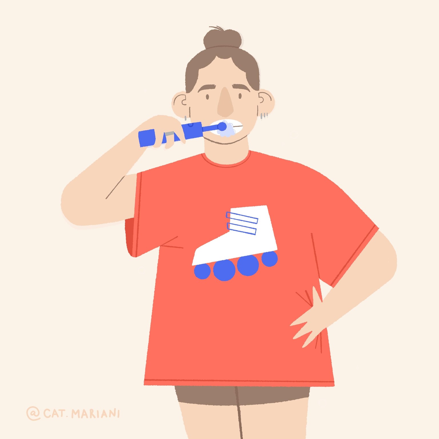 Brushing my teeth - image 2 - student project