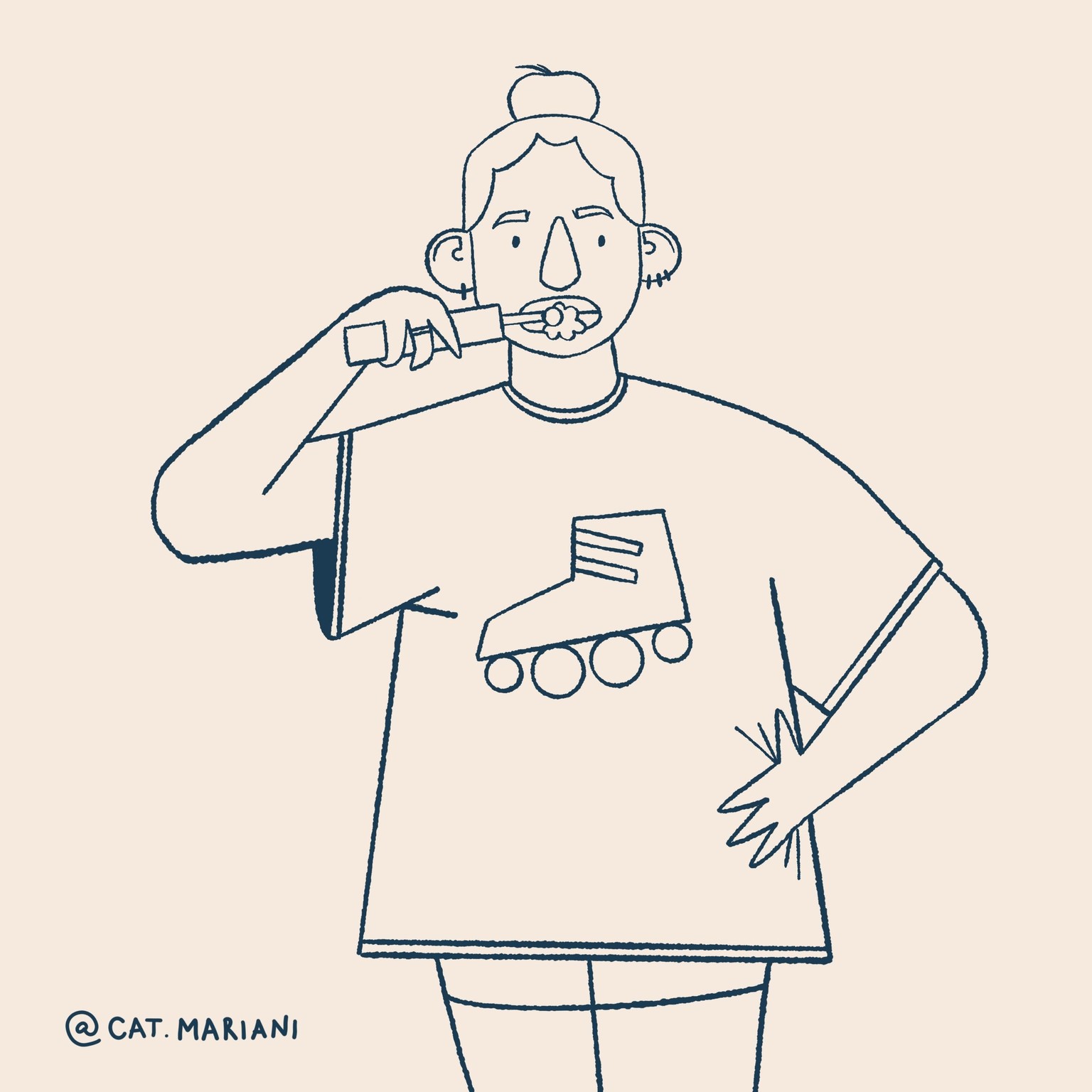 Brushing my teeth - image 1 - student project
