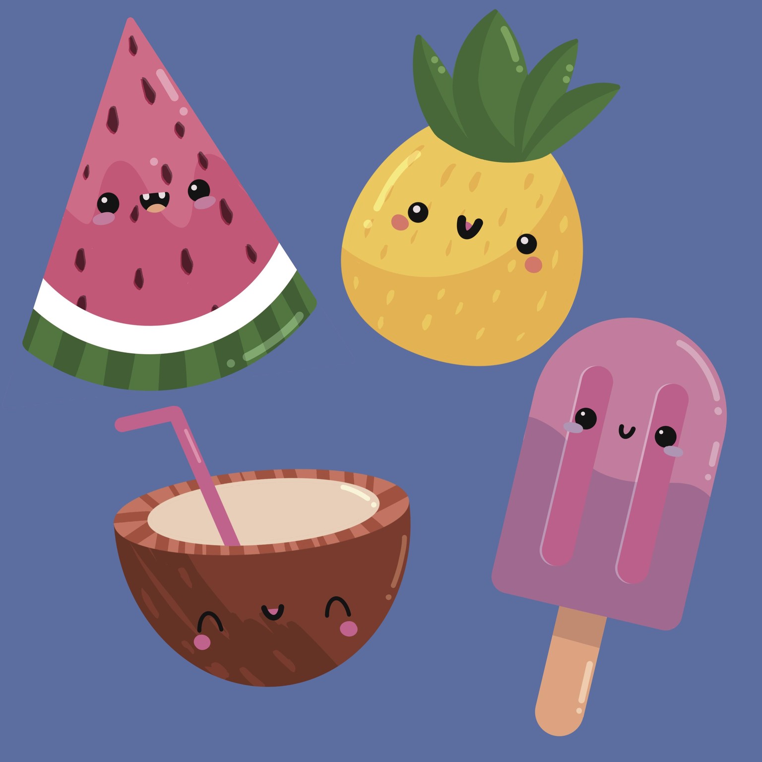 Cute summer food - image 1 - student project