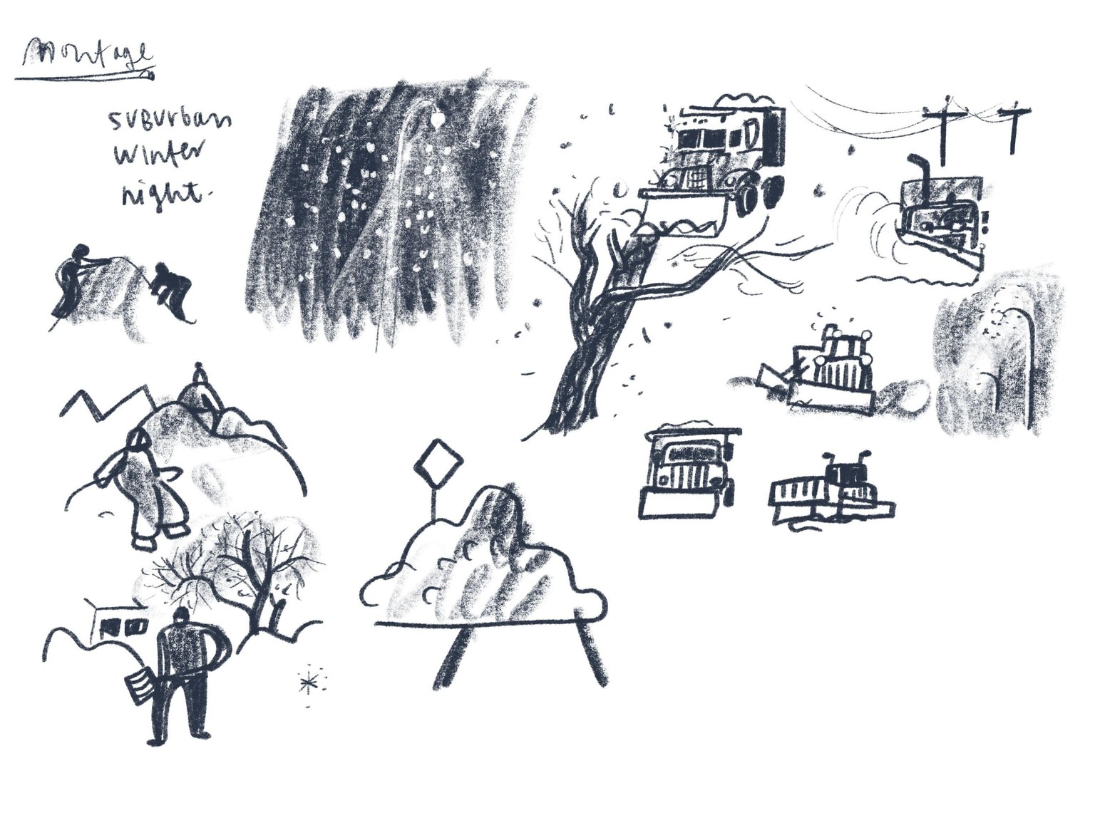 Winter in My Childhood - image 7 - student project