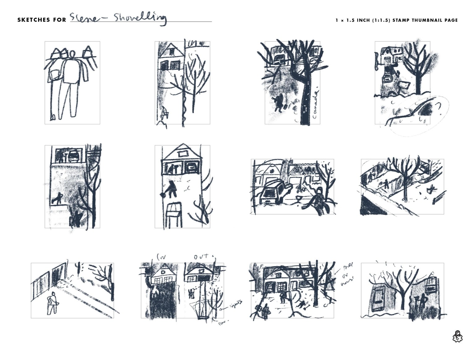 Winter in My Childhood - image 12 - student project