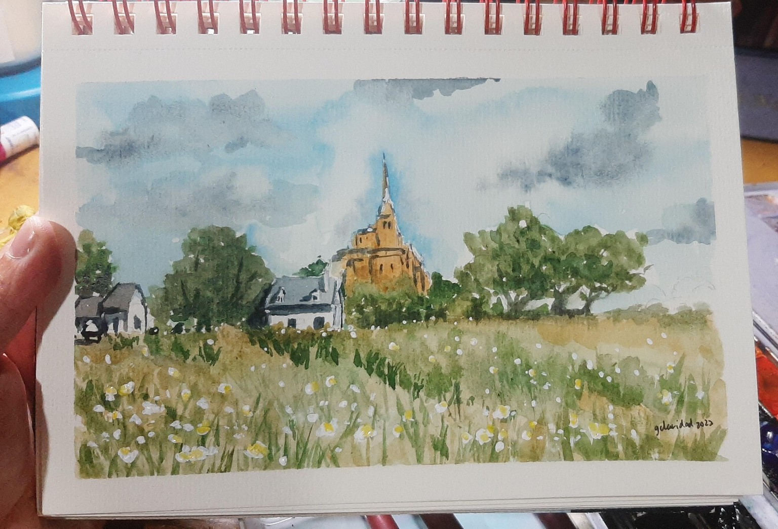 Mont-Saint-Michel Abbey - image 1 - student project