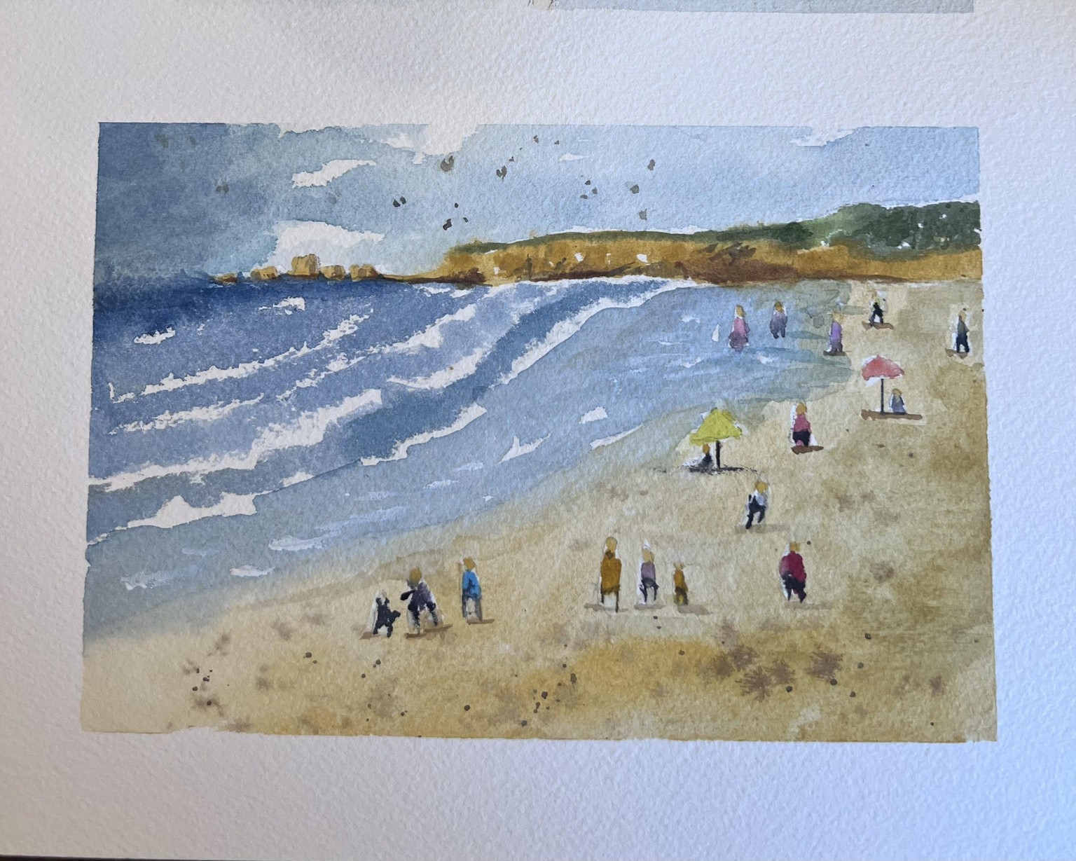 Beach Scene - image 1 - student project