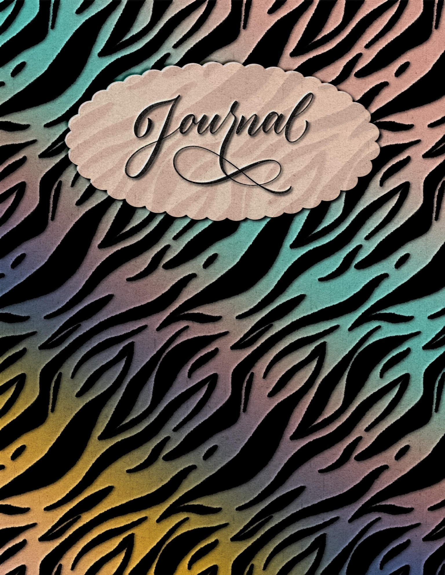 My Tiger Pattern & Journal Cover - image 4 - student project