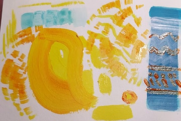 Acrylic color & brush play - image 1 - student project