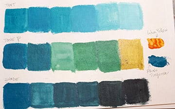 Acrylic color & brush play - image 2 - student project