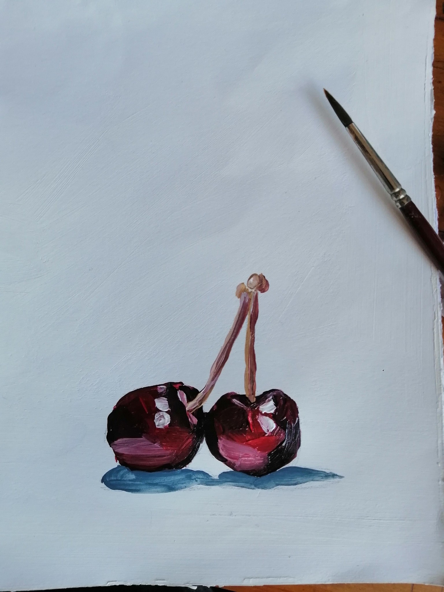 Fruit and Veg Studies in Acrylic - image 5 - student project