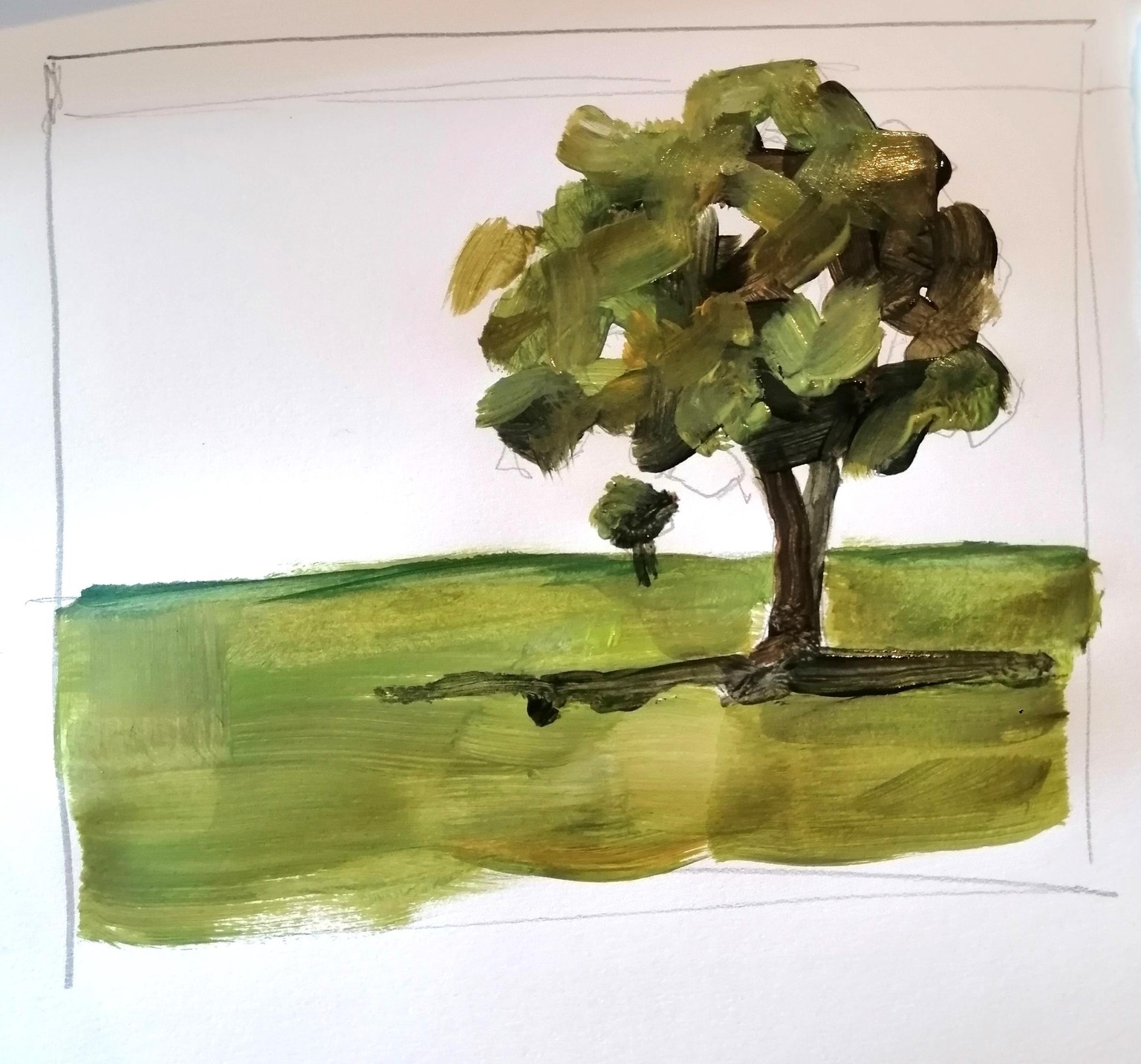 Landscape Painting Fundamentals Part 1 - image 7 - student project