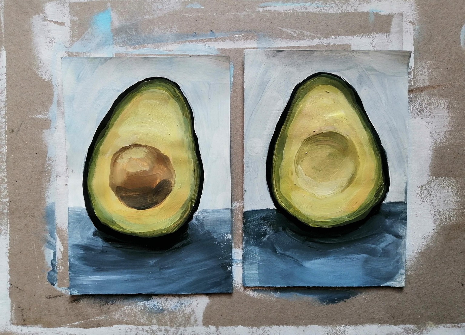 Fruit and Veg Studies in Acrylic - image 2 - student project