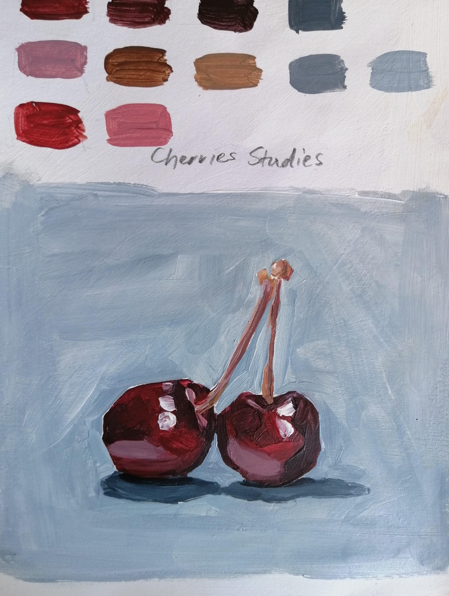 Fruit and Veg Studies in Acrylic - image 6 - student project