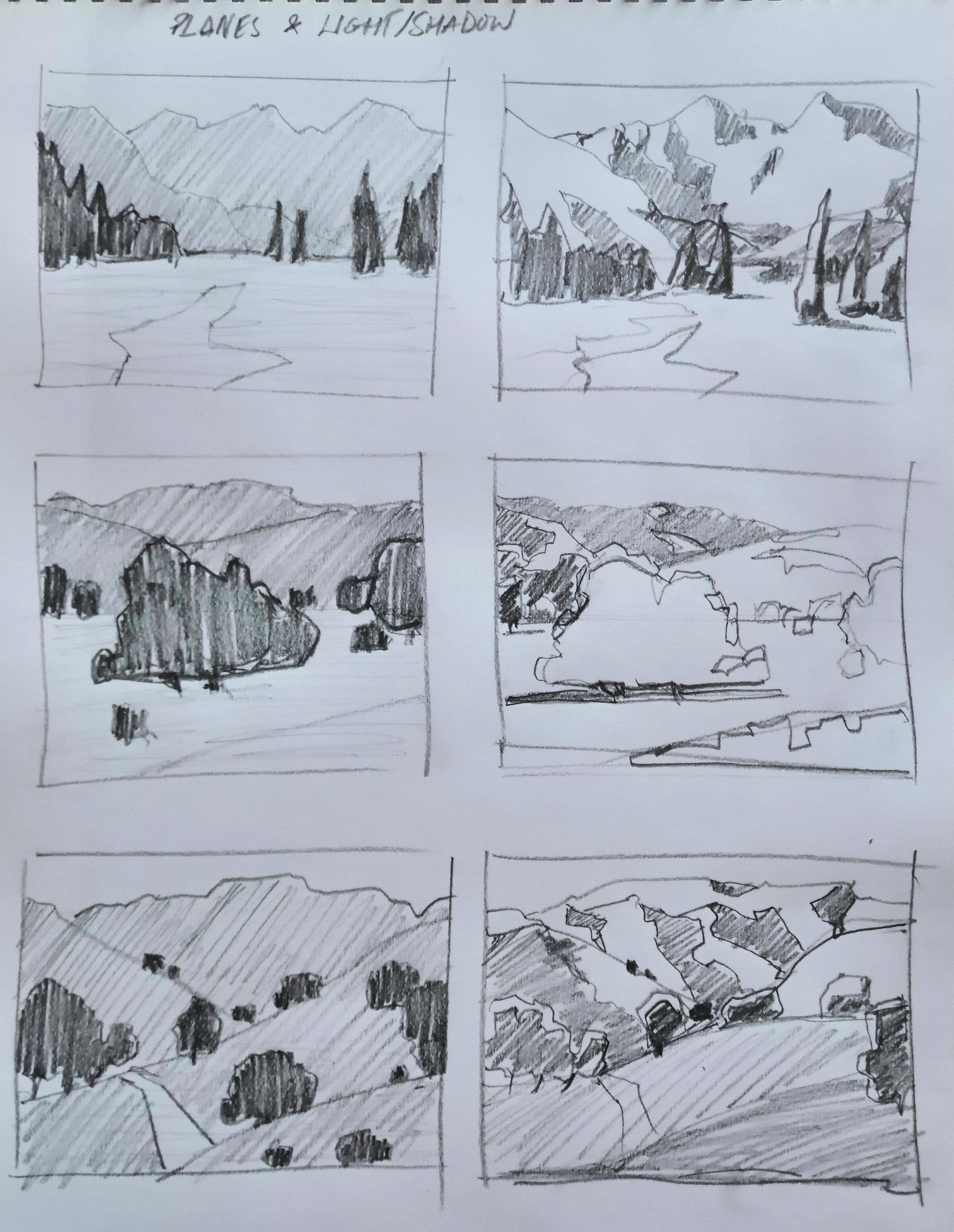 Landscape Painting Fundamentals Part 1 - image 3 - student project