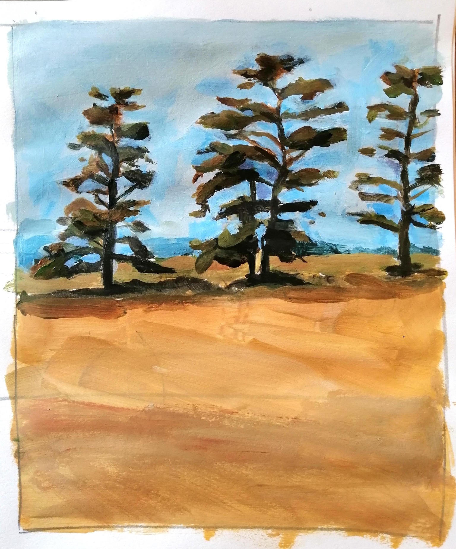 Landscape Painting Fundamentals Part 1 - image 10 - student project