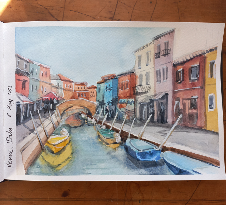 Mastering Water colour basics - image 7 - student project