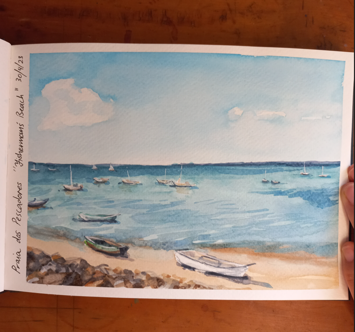 Painting Outdoors in Watercolour - image 5 - student project