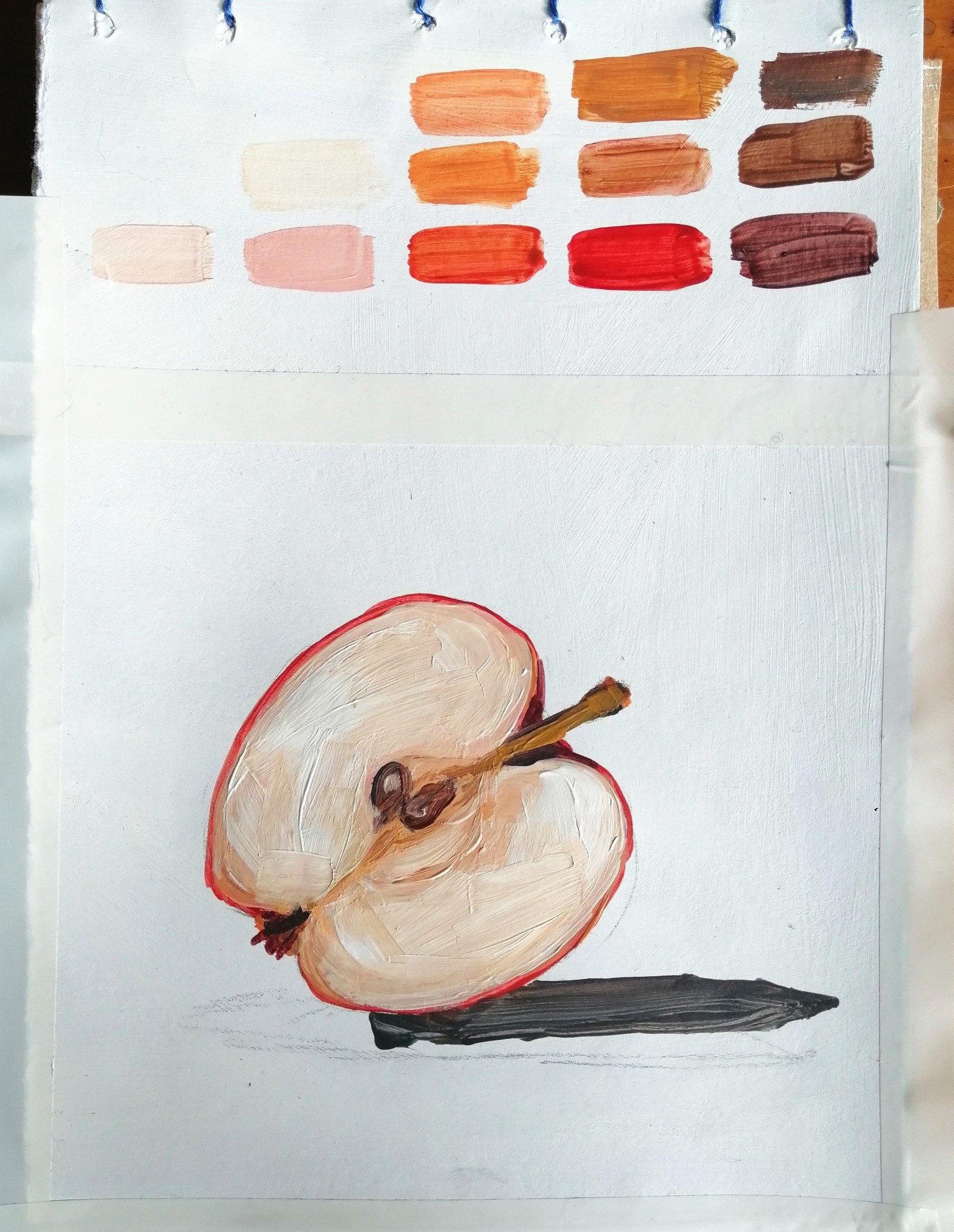 Fruit and Veg Studies in Acrylic - image 9 - student project