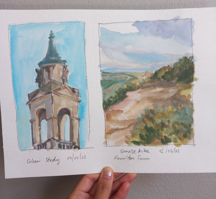 Painting Outdoors in Watercolour - image 3 - student project