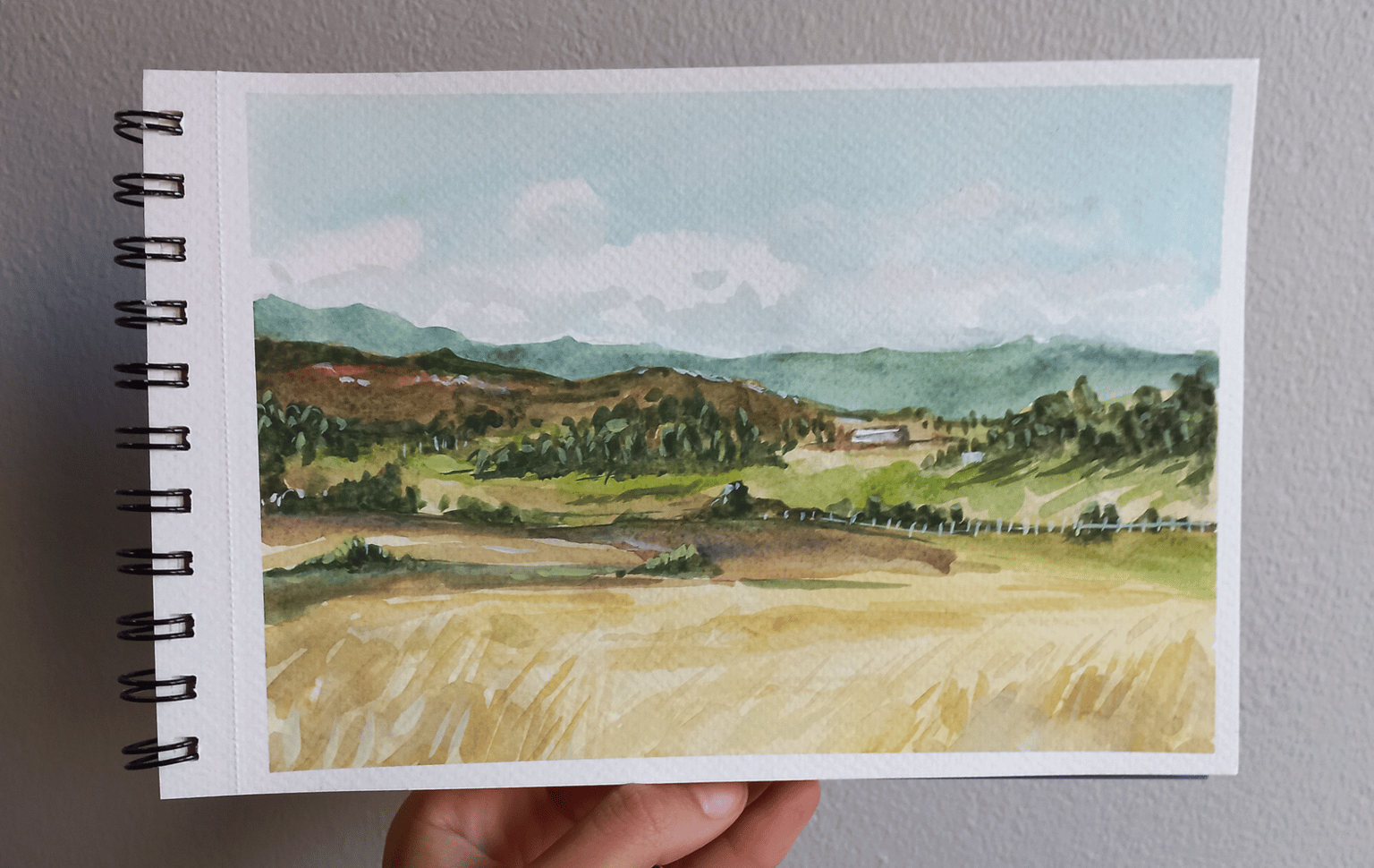 Watercolor Landscapes For Beginners - image 5 - student project