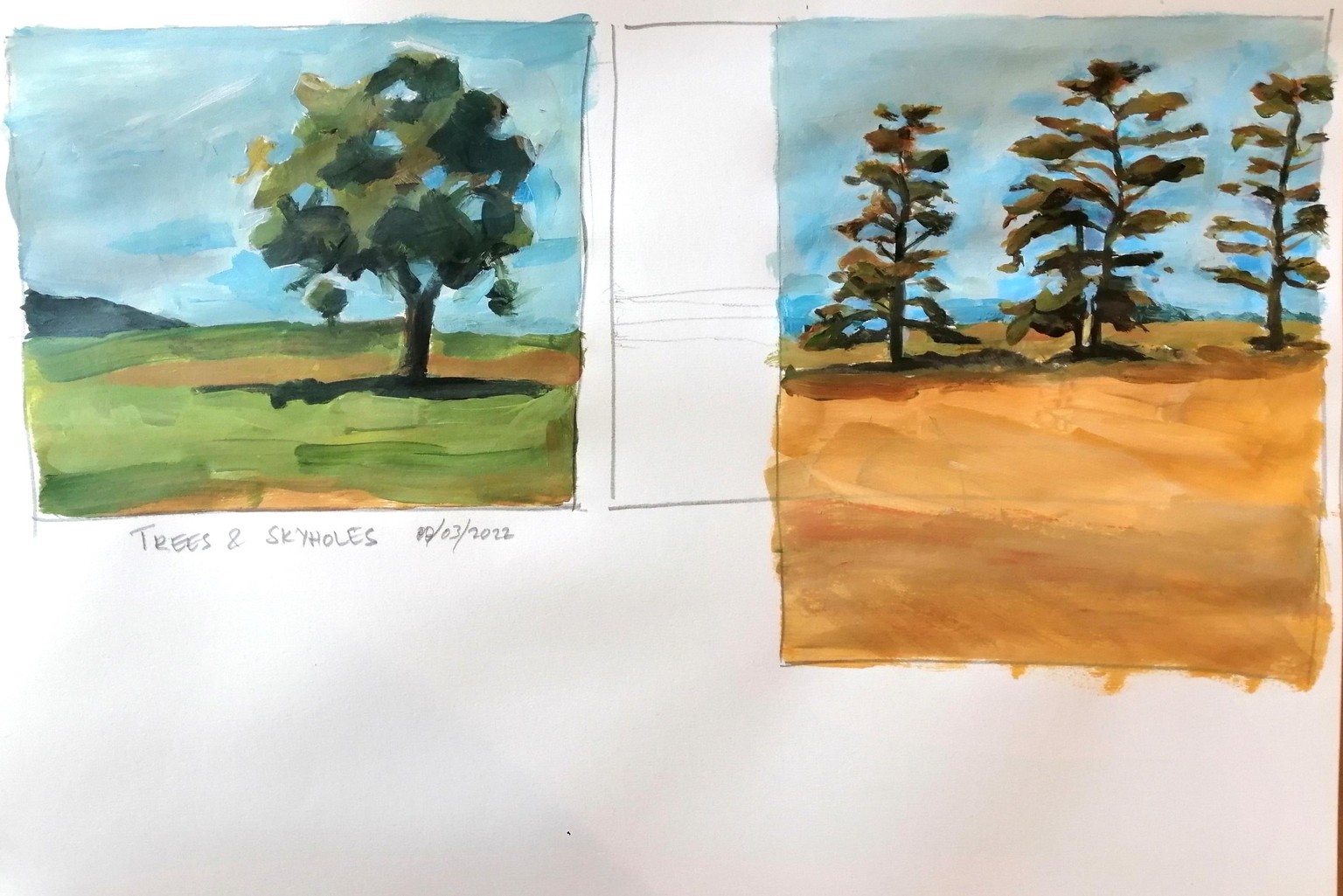Landscape Painting Fundamentals Part 1 - image 6 - student project