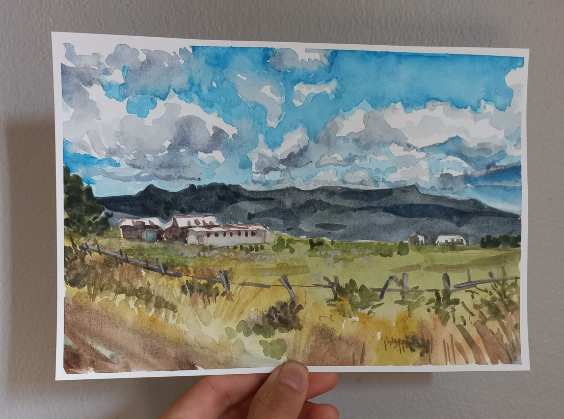 Watercolor Landscapes For Beginners - image 2 - student project