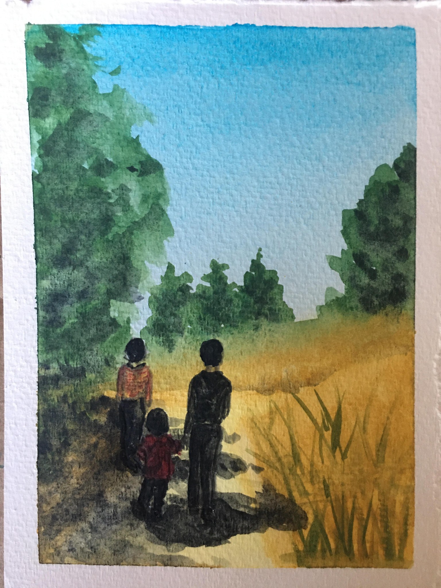 painting landscapes from reference photo - image 2 - student project
