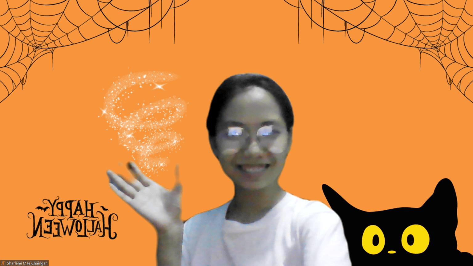 Sharlene's Zoom Background - Halloween Theme - image 2 - student project