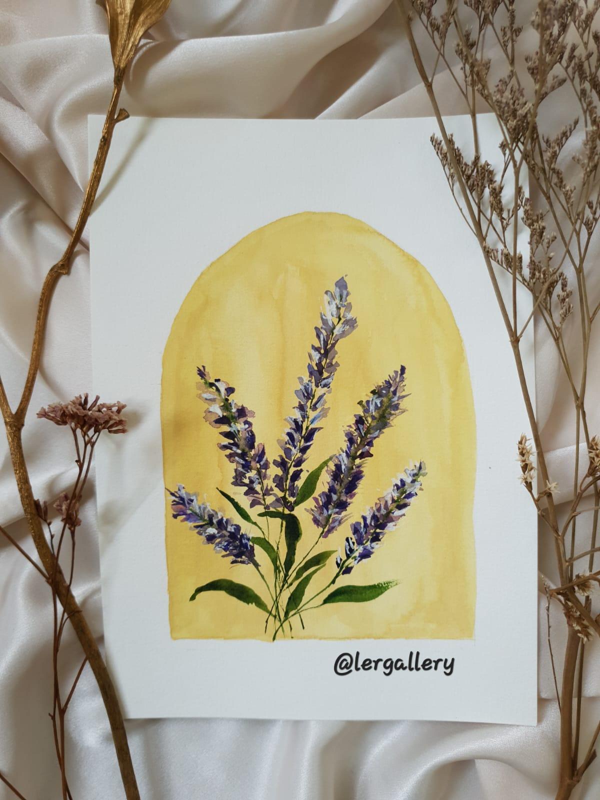 Floral Painting With a Pastel Background - image 6 - student project