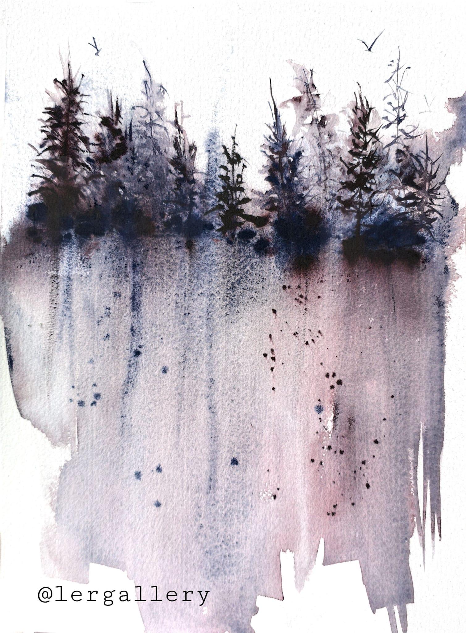 7D Relaxing Landscape Painting - image 1 - student project