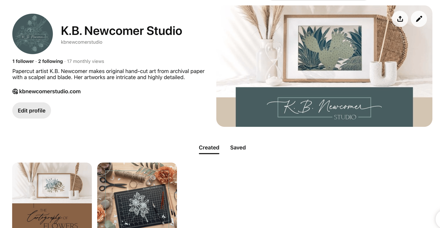 Set up Pinterest Business Account - image 1 - student project