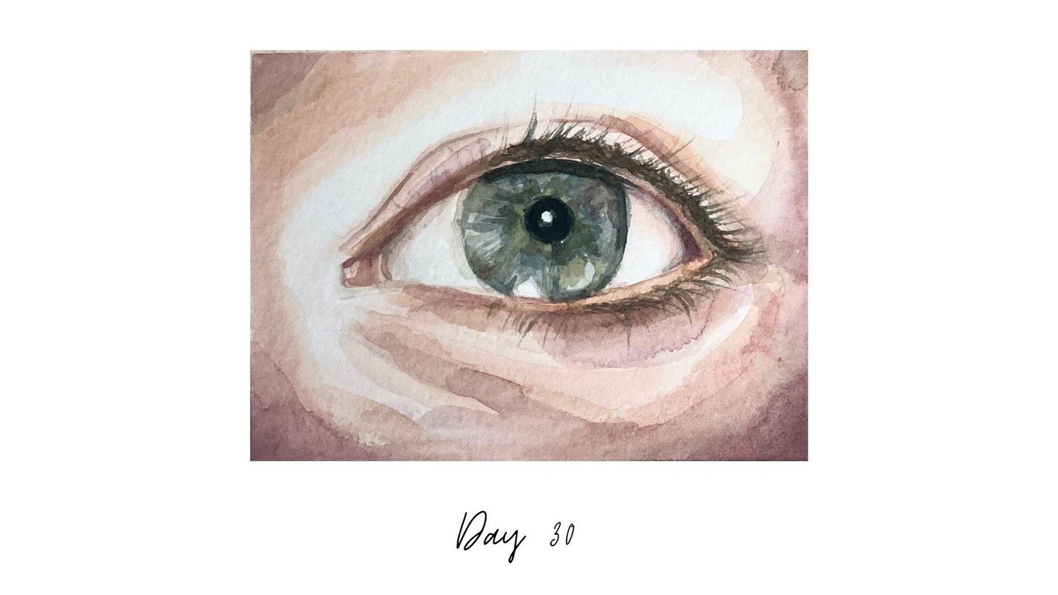 30 Days of Eyes With Watercolour - image 30 - student project