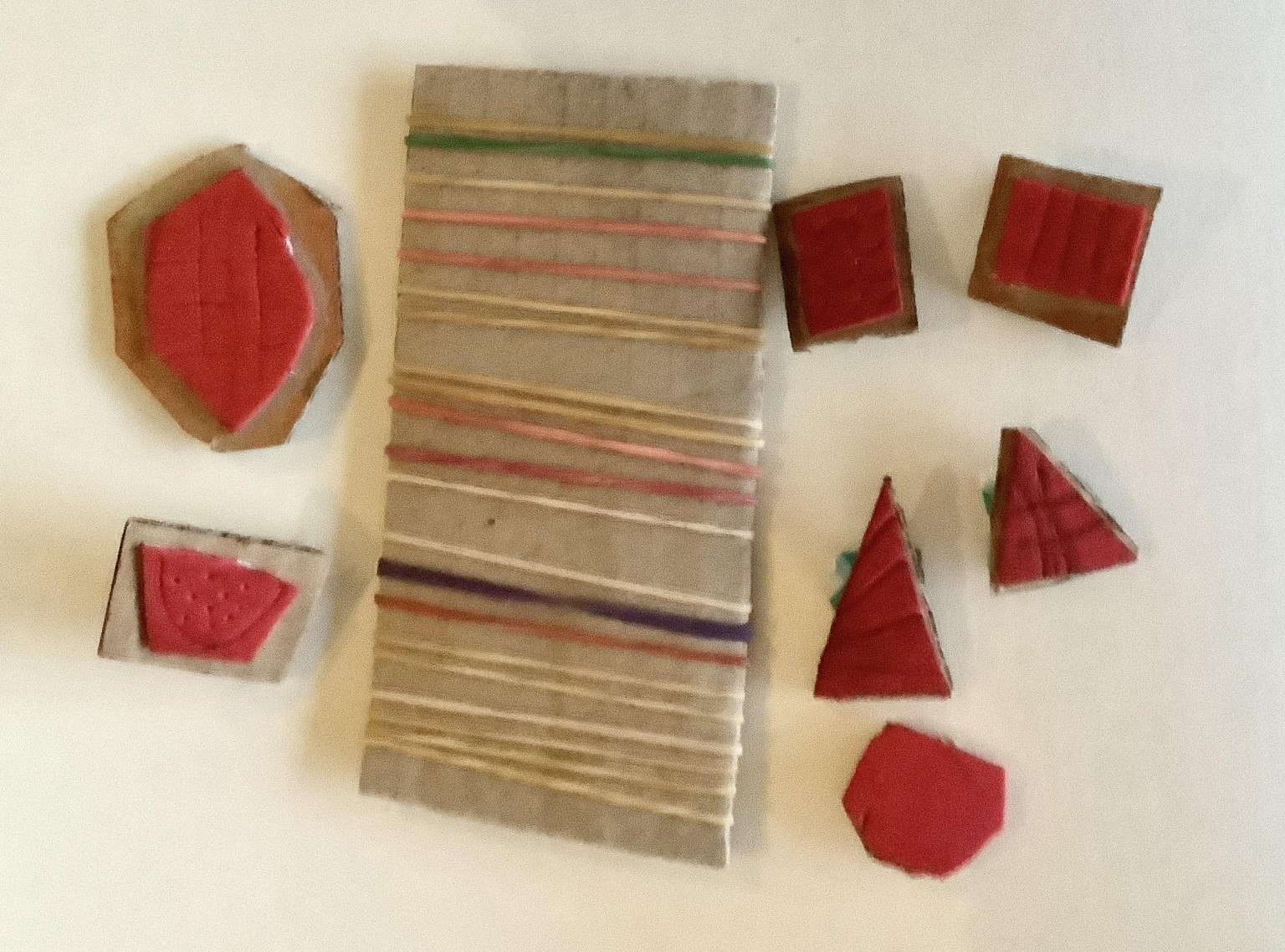 Foam Stamping with my 5yo - image 1 - student project