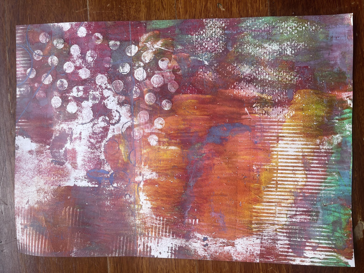 Gel Press Experiments - image 4 - student project